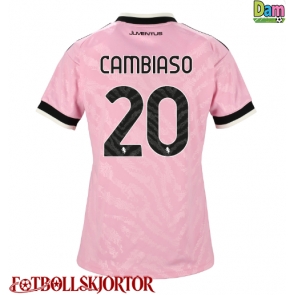 Juventus Andrea Cambiaso #20 Bortatröja Dam 2026-27 Kortärmad